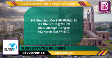 Residential Plot for Sale in Bahria Town, Lahore - (BP-142948)