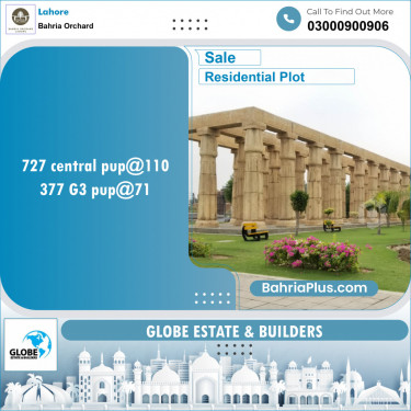 Residential Plot for Sale in Bahria Orchard, Lahore - (BP-142976)