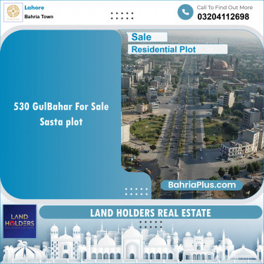 Residential Plot for Sale in Sector C - Gulbahar Block -  Bahria Town, Lahore - (BP-142979)