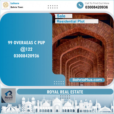 Residential Plot for Sale in Bahria Town, Lahore - (BP-143474)