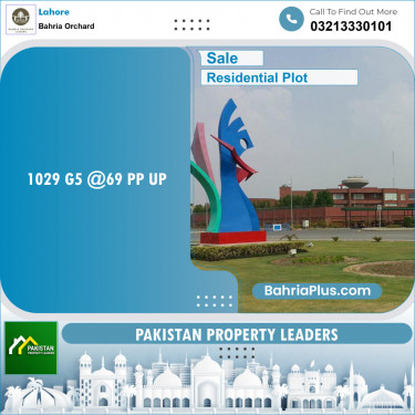Residential Plot for Sale in Bahria Orchard, Lahore - (BP-143546)