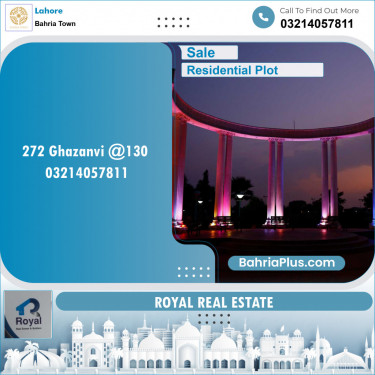Residential Plot for Sale in Bahria Town, Lahore - (BP-143722)