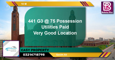 Residential Plot for Sale in Phase 4 - G3 Block -  Bahria Orchard, Lahore - (BP-143852)