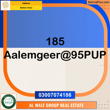 Residential Plot for Sale in Bahria Town, Lahore - (BP-143886)