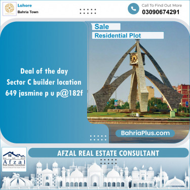 Residential Plot for Sale in Bahria Town, Lahore - (BP-143887)