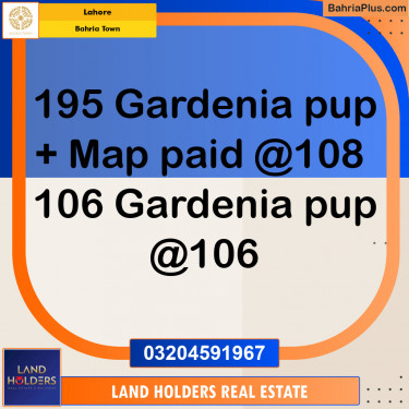 Residential Plot for Sale in Bahria Town, Lahore - (BP-143906)