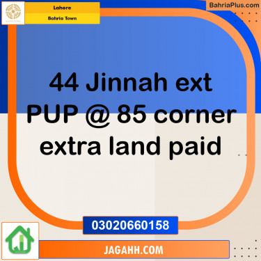 Residential Plot for Sale in Bahria Town, Lahore - (BP-143924)