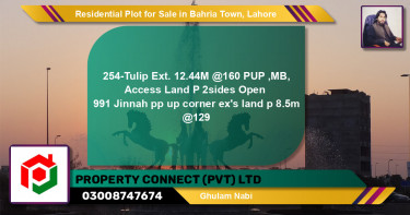 Residential Plot for Sale in Bahria Town, Lahore - (BP-144116)