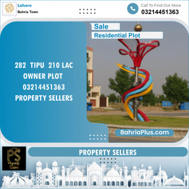Residential Plot for Sale in Bahria Town, Lahore - (BP-144228)