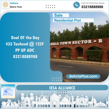 Residential Plot for Sale in Bahria Town, Lahore - (BP-144258)