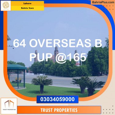 Residential Plot for Sale in Bahria Town, Lahore - (BP-144412)