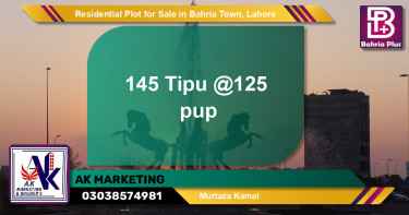 Residential Plot for Sale in Bahria Town, Lahore - (BP-144838)