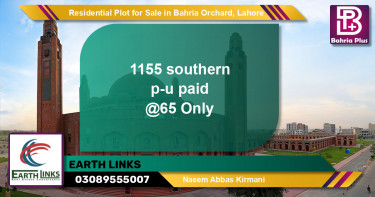 Residential Plot for Sale in Bahria Orchard, Lahore - (BP-144991)