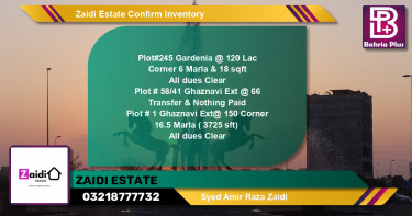 Residential Plot for Sale in Bahria Town, Lahore - (BP-145028)