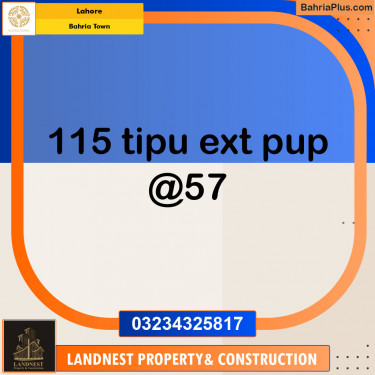 Residential Plot for Sale in Bahria Town, Lahore - (BP-145062)