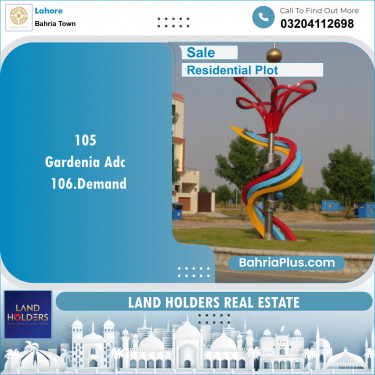 Residential Plot for Sale in Bahria Town, Lahore - (BP-145178)