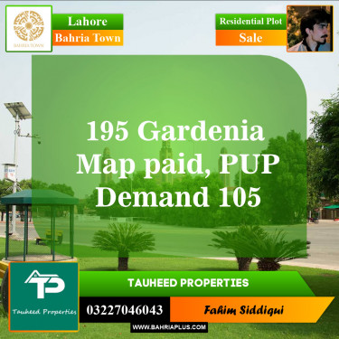 Residential Plot for Sale in Bahria Town, Lahore - (BP-145328)