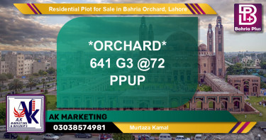 Residential Plot for Sale in Bahria Orchard, Lahore - (BP-145344)