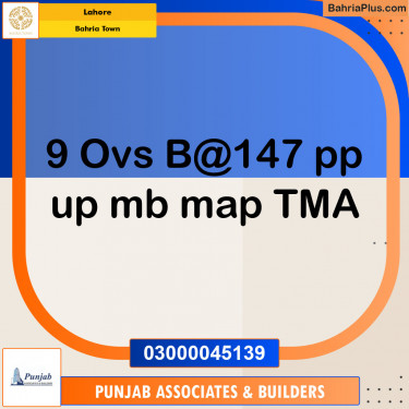 Residential Plot for Sale in Bahria Town, Lahore - (BP-145389)