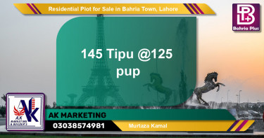 Residential Plot for Sale in Bahria Town, Lahore - (BP-145473)