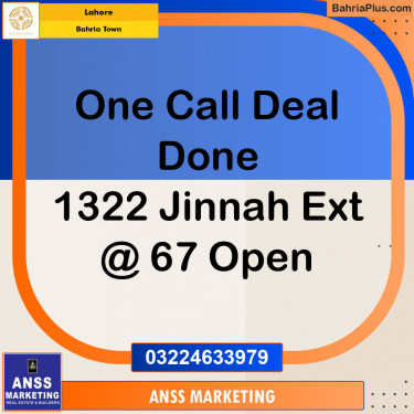 Residential Plot for Sale in Bahria Town, Lahore - (BP-145512)