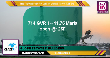 Residential Plot for Sale in Bahria Town, Lahore - (BP-145586)