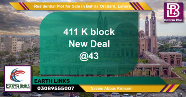 Residential Plot for Sale in Bahria Orchard, Lahore - (BP-145700)