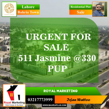 Residential Plot for Sale in Bahria Town, Lahore - (BP-145819)