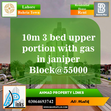 Residential House for Rent in Bahria Town, Lahore - (BP-146360)