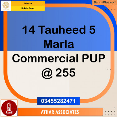 Commercial Plot for Sale in Bahria Town, Lahore - (BP-146545)