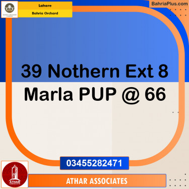 Residential Plot for Sale in Bahria Orchard, Lahore - (BP-146563)