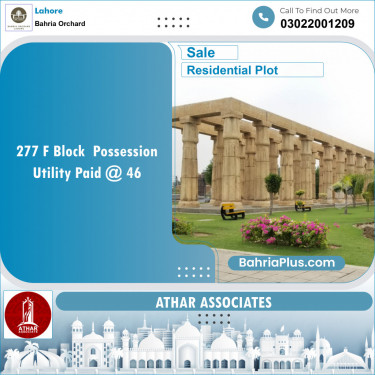 Residential Plot for Sale in Bahria Orchard, Lahore - (BP-146568)