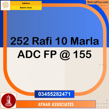 Residential Plot for Sale in Bahria Town, Lahore - (BP-146648)