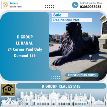 Residential Plot for Sale in Bahria Town, Lahore - (BP-146650)