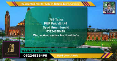Residential Plot for Sale in Bahria Town, Lahore - (BP-146716)