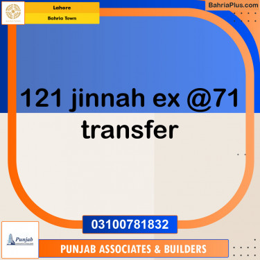 Residential Plot for Sale in Sector E - Jinnah Ext. Block -  Bahria Town, Lahore - (BP-146870)