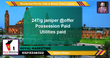Residential Plot for Sale in Bahria Town, Lahore - (BP-146904)