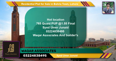 Residential Plot for Sale in Bahria Town, Lahore - (BP-146924)