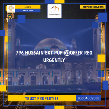 Residential Plot for Sale in Bahria Town, Lahore - (BP-146985)