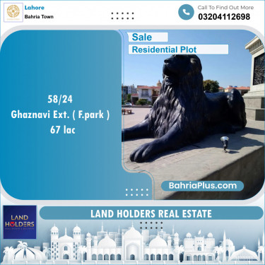 Residential Plot for Sale in Bahria Town, Lahore - (BP-147064)