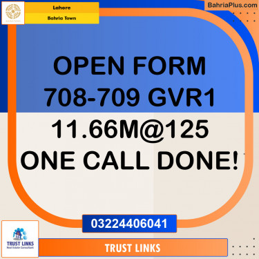 Residential Plot for Sale in Bahria Town, Lahore - (BP-147283)