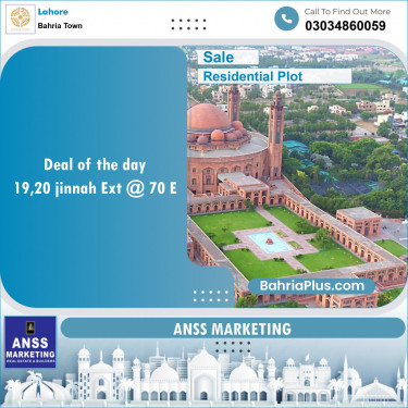 Residential Plot for Sale in Bahria Town, Lahore - (BP-147373)