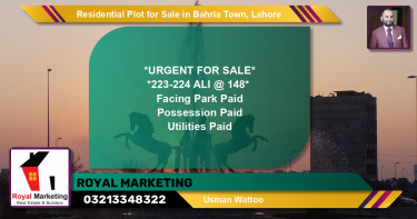 Residential Plot for Sale in Bahria Town, Lahore - (BP-147386)