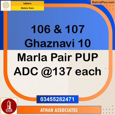 Residential Plot for Sale in Bahria Town, Lahore - (BP-147423)