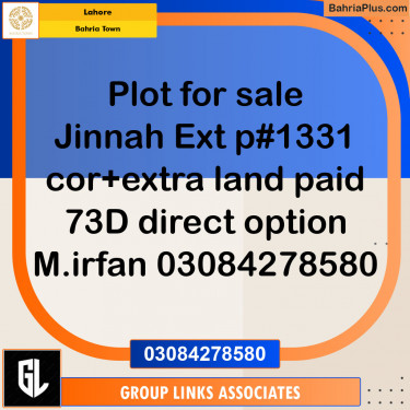 Residential Plot for Sale in Bahria Town, Lahore - (BP-147473)