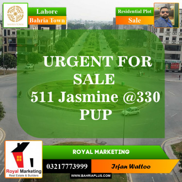 Residential Plot for Sale in Bahria Town, Lahore - (BP-147532)