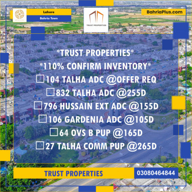 Residential Plot for Sale in Bahria Town, Lahore - (BP-147875)