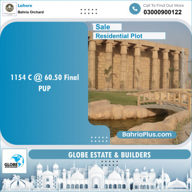 Residential Plot for Sale in Phase 2 - C Block -  Bahria Orchard, Lahore - (BP-148018)