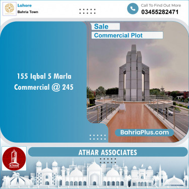 Commercial Plot for Sale in Bahria Town, Lahore - (BP-148090)
