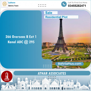 Residential Plot for Sale in Bahria Town, Lahore - (BP-148115)